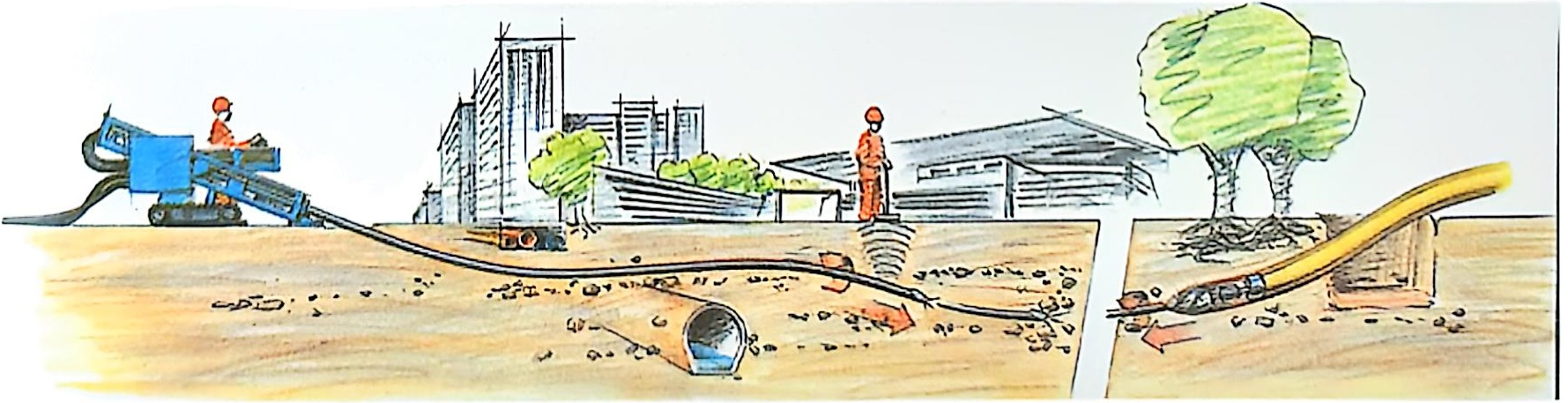 pe pipe installation