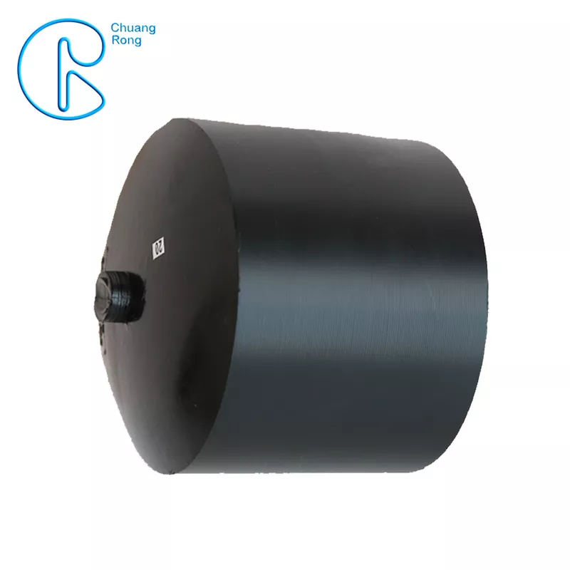 Ployethylene Materials HDPE Butt Fusion Fittings Full Dimension End Cap