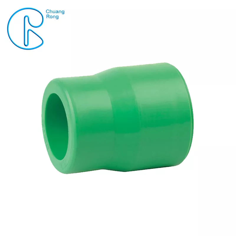 Green PPR Reducer In Pressure 25 For Heating / Air Conditioning System