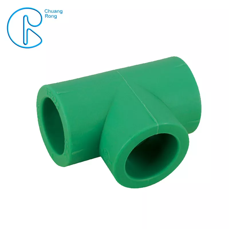 20-160mm PPR Equal Tee Indoor PPR Pipe Fittings With Long Time Service