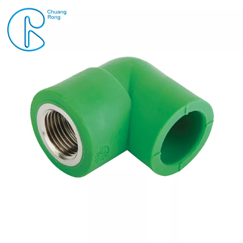 PPR Plastic Female Elbow for Conduit Routing