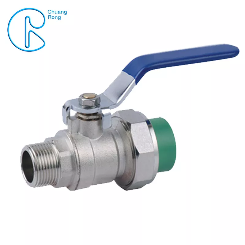 PPR Single Union Ball Valve for Municipal Water Supply
