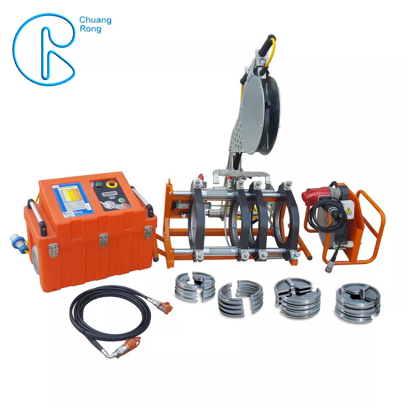 CNC 250 - 315 Plastic HDPE Pipeline Long Working Life Automatic Welding Machine