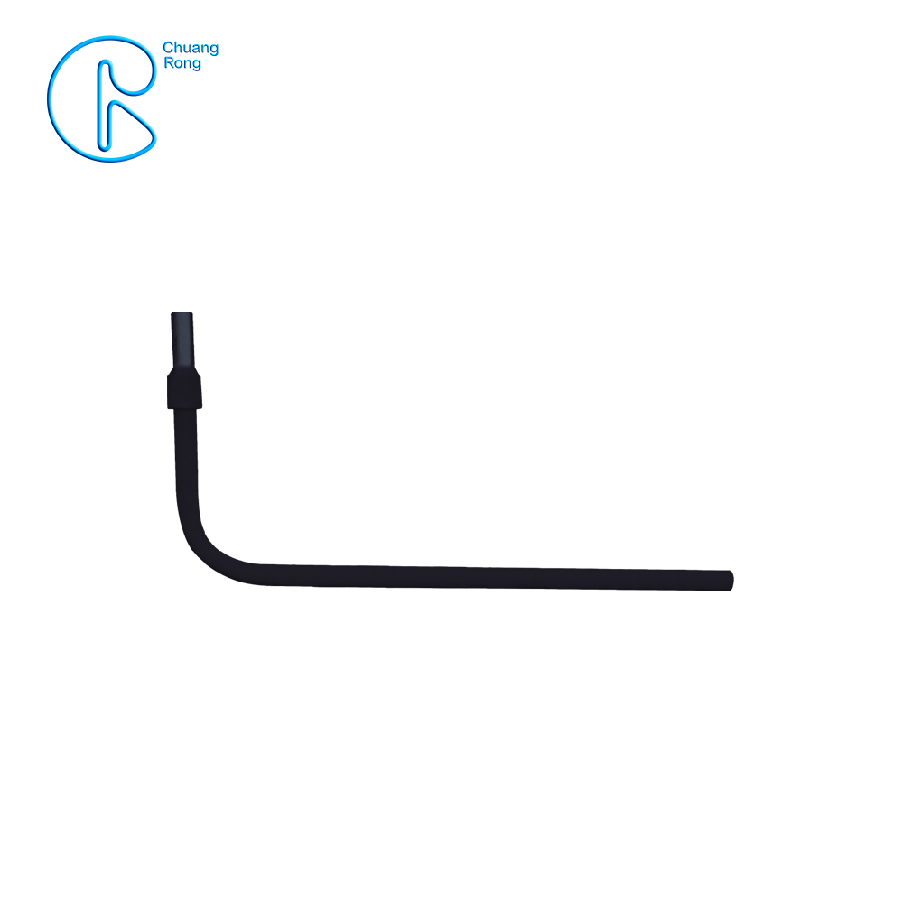 PE-Steel Transition Pipe Elbow For Gas Supply SDR11 PN16 HDPE Pipe Fittings