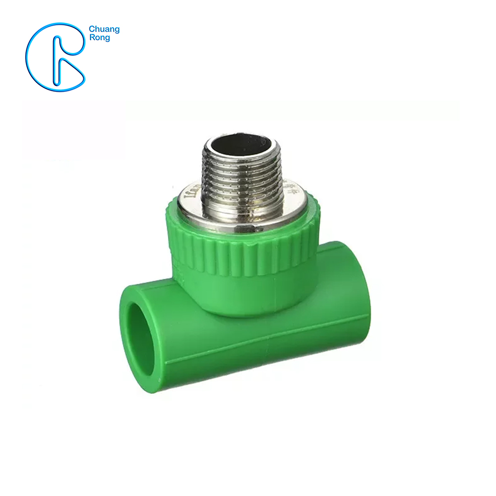 Heavy-Duty SS304 Thread Insert Tee for Marine Outfall