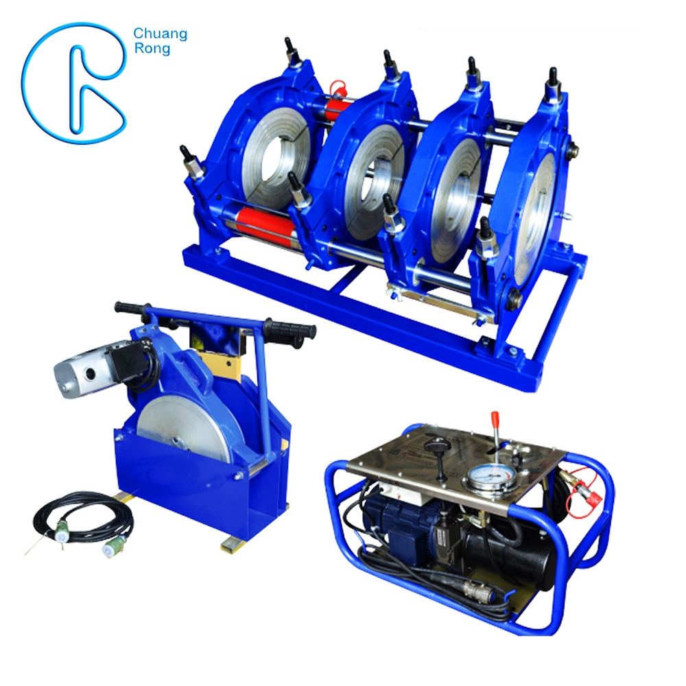Multi-Range Hydraulic Butt Fusion Machine for HDPE Cable Protection Pipes