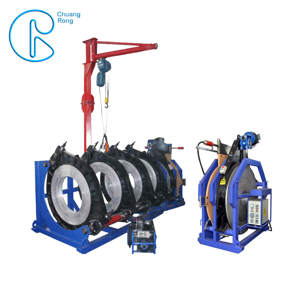 Large Size 380V/415V CRDH630-800/CRDH630-1000 PE PP PVDF Pipe Butt Fusion Welding Machine