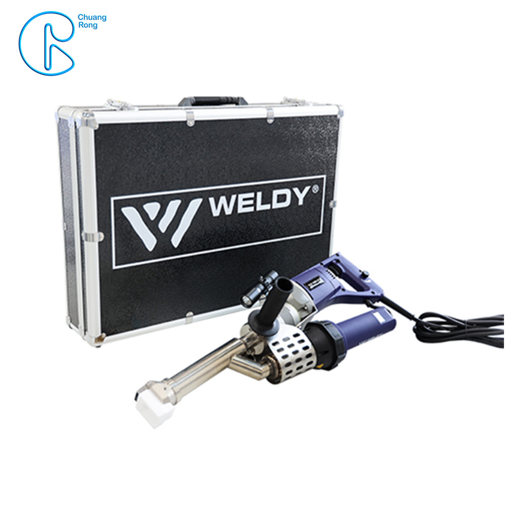 Weldy Booster EX3 Plus Handheld Extrusion Welder for Custom Conduit Fabrications